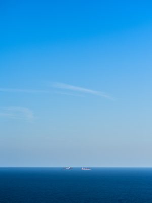 Photographie d'art de Nicolas Claris — Cargos — bateau, bleu, cargo