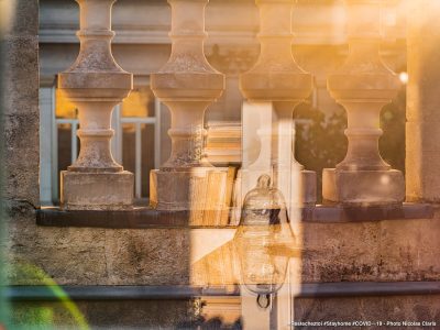 Photographie d'art de Nicolas Claris — Confinement — balustrade, balustre, pierre