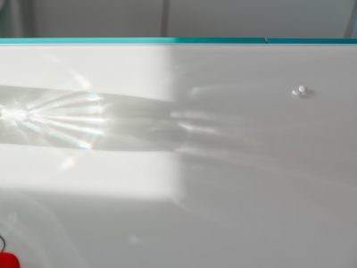 Photographie d'art de Nicolas Claris — Dimanche Matin — abstraction, blanc, comprimé