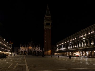 Photographie d'art de Nicolas Claris — Dolci Notti a Venezia — venise, place saint-marc, campanile