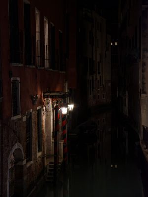 Photographie d'art de Nicolas Claris — Dolci Notti a Venezia — venise, canal, nuit