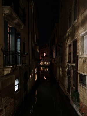 Photographie d'art de Nicolas Claris — Dolci Notti a Venezia — canal, nuit, venise