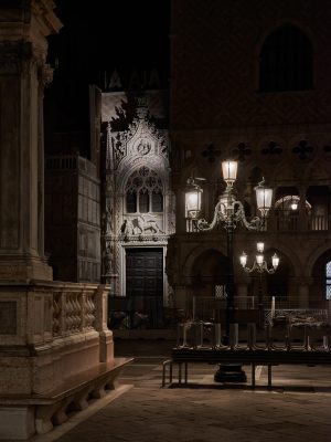Photographie d'art de Nicolas Claris — Dolci Notti a Venezia — venise, nuit, réverbère