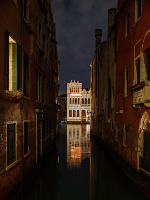 Photographie d'art de Nicolas Claris — Dolci Notti a Venezia — venise, canal, palais