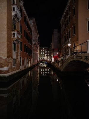 Photographie d'art de Nicolas Claris — Dolci Notti a Venezia — venise, canal, pont