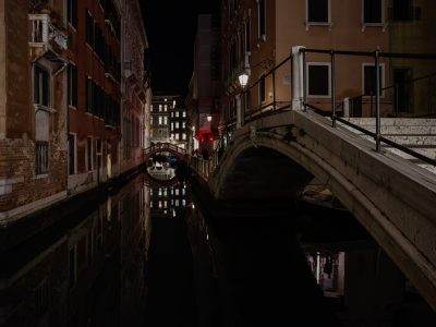 Photographie d'art de Nicolas Claris — Dolci Notti a Venezia — venise, canal, pont