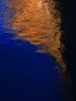 Photographie d'art de Nicolas Claris — Dolci Notti a Venezia — eau, reflet, bleu