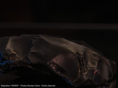 Photographie d'art de Nicolas Claris — Noirs — brillant, éclat, minéral