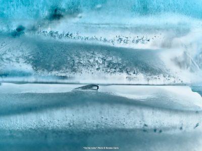 Photographie d'art de Nicolas Claris — On The Rocks — banquise, blanc, bleu