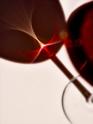 Photographie d'art de Nicolas Claris — Rouge — verre, vin, rouge