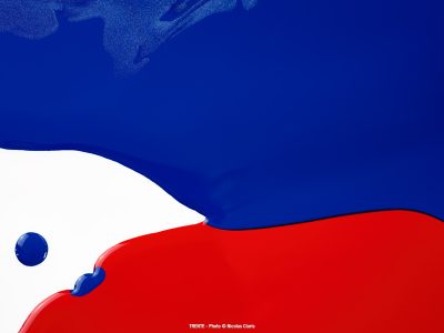 Photographie d'art de Nicolas Claris — Trente — abstraction, blanc, bleu