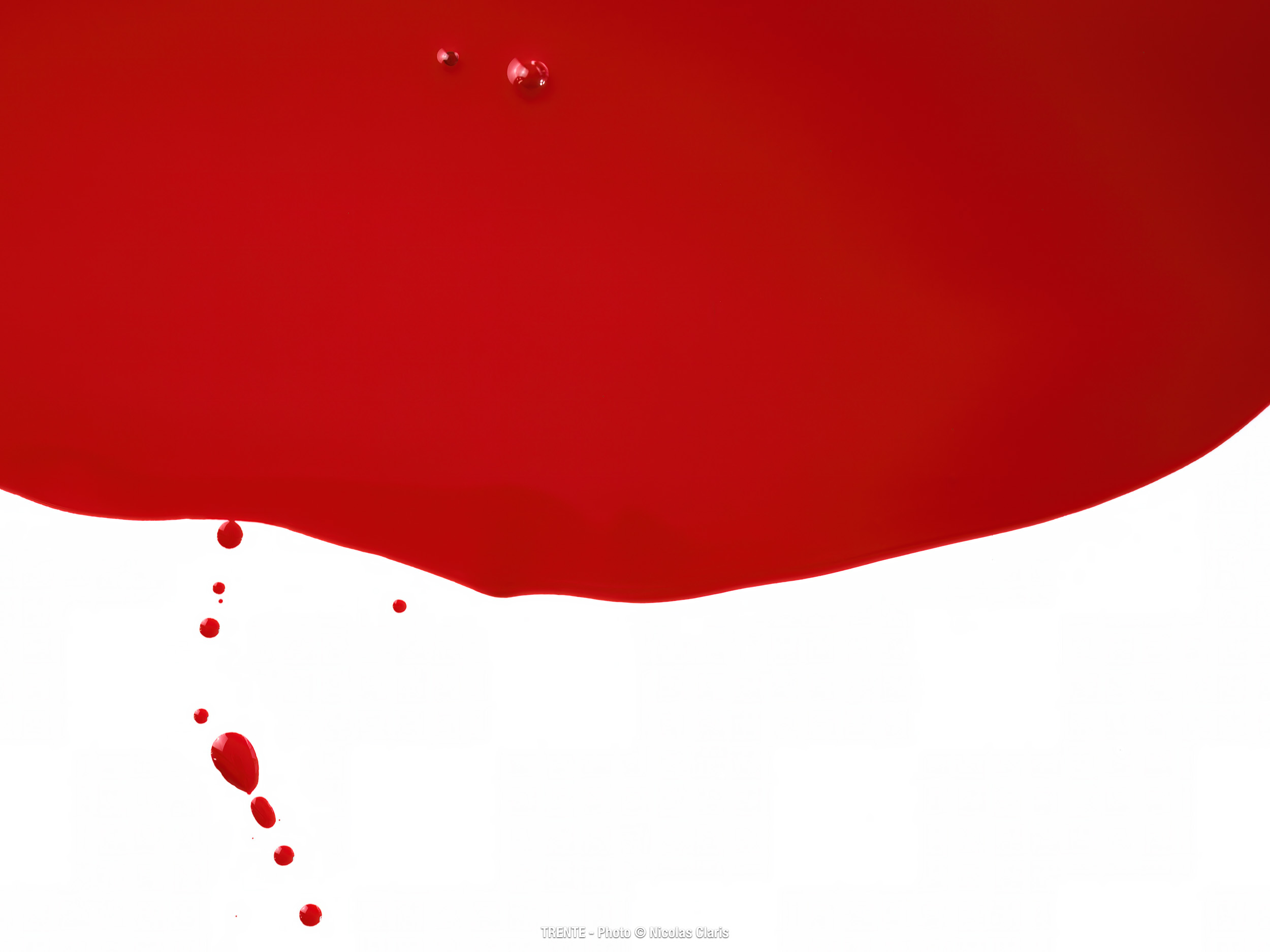 Photographie d'art de Nicolas Claris — Un Peu De Rouge Pourtant, Trente ncf9924