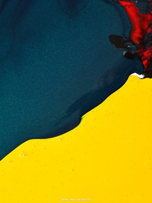 Photographie d'art de Nicolas Claris — Trente — abstraction, bleu, encre