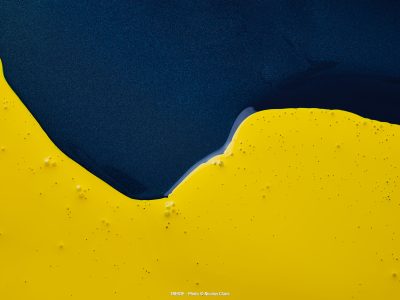 Photographie d'art de Nicolas Claris — Trente — abstraction, bleu, brillant