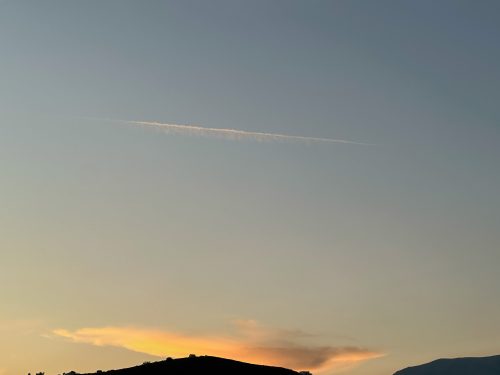 Photographie d'art de Nicolas Claris — Phoneries — ciel, nuage, traînée