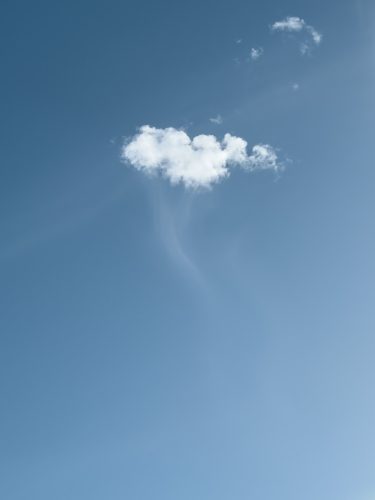 Photographie d'art de Nicolas Claris — Phoneries — azur, blanc, bleu
