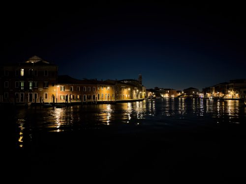 Photographie d'art de Nicolas Claris — Phoneries — murano, nuit, canal